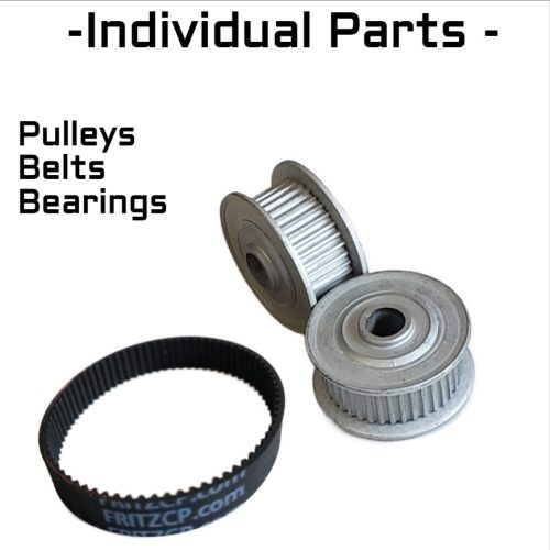 Pulleys and Belts for Speedo box