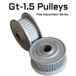 GT-1.5 Tooth Pulley - Fine adjustment series